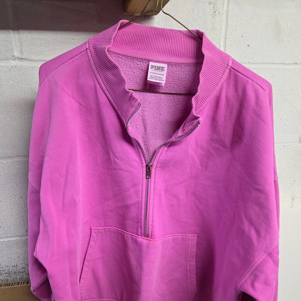 VSX PINK 3/4 Zip-Up Pullover